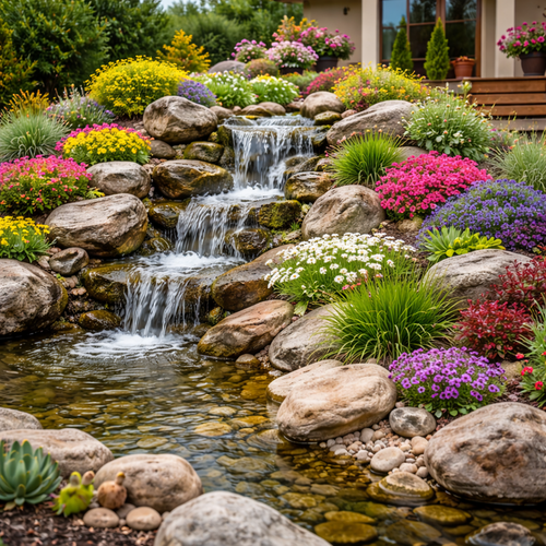 Fotka článku Zahradní skalky: jak vytvořit krásnou skalku, která vydrží roky