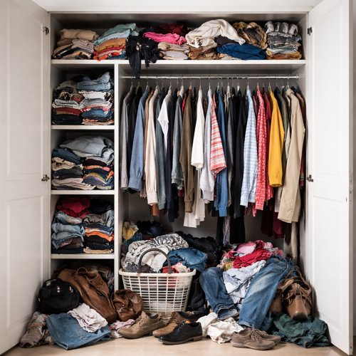 Fotka článku Úklid šatní skříně krok za krokem: Jak získat místo a pořádek