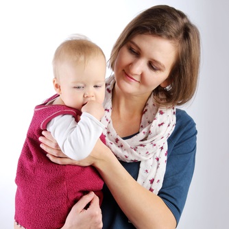 Lucie, maminka na mateřské dovolené